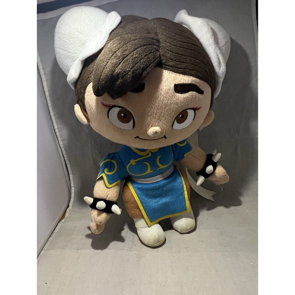 Street Fighter Chun Li Plush Toy Strike Capcom Figure - Gaming Heads - 12"